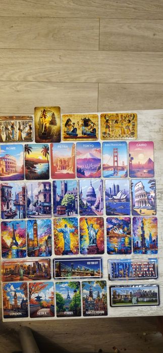 Vand magneti de frigider asiatici si din diferite tari. Vedeti 8 poze