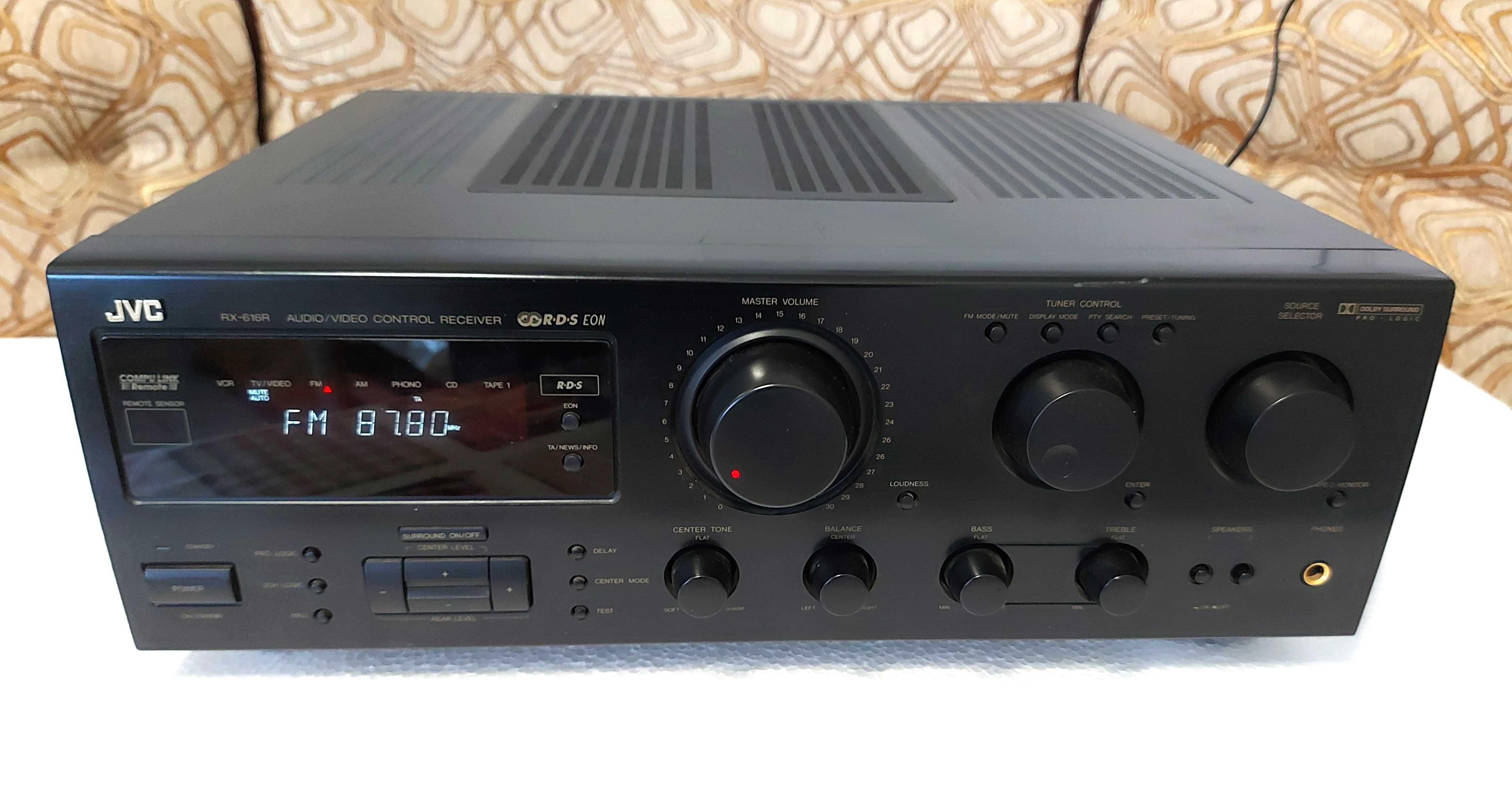 Receiver amplituner JVC RX 616RBK