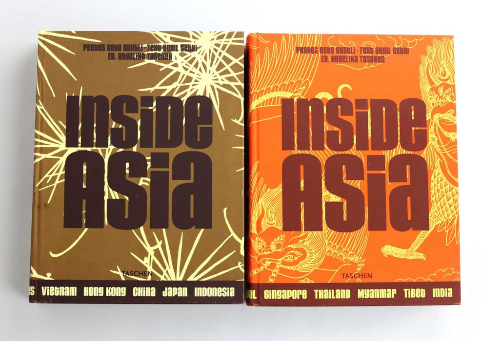 Комплект от два невероятни книги-албума Inside Asia на изд.Taschen.