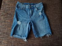 Дънкови къси панталони H&M