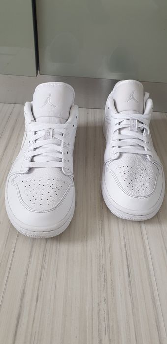 Nike Air Jordan 1 Retro Tripple White Mens 46/30см UK 11 US12 ОРИГИНАЛ