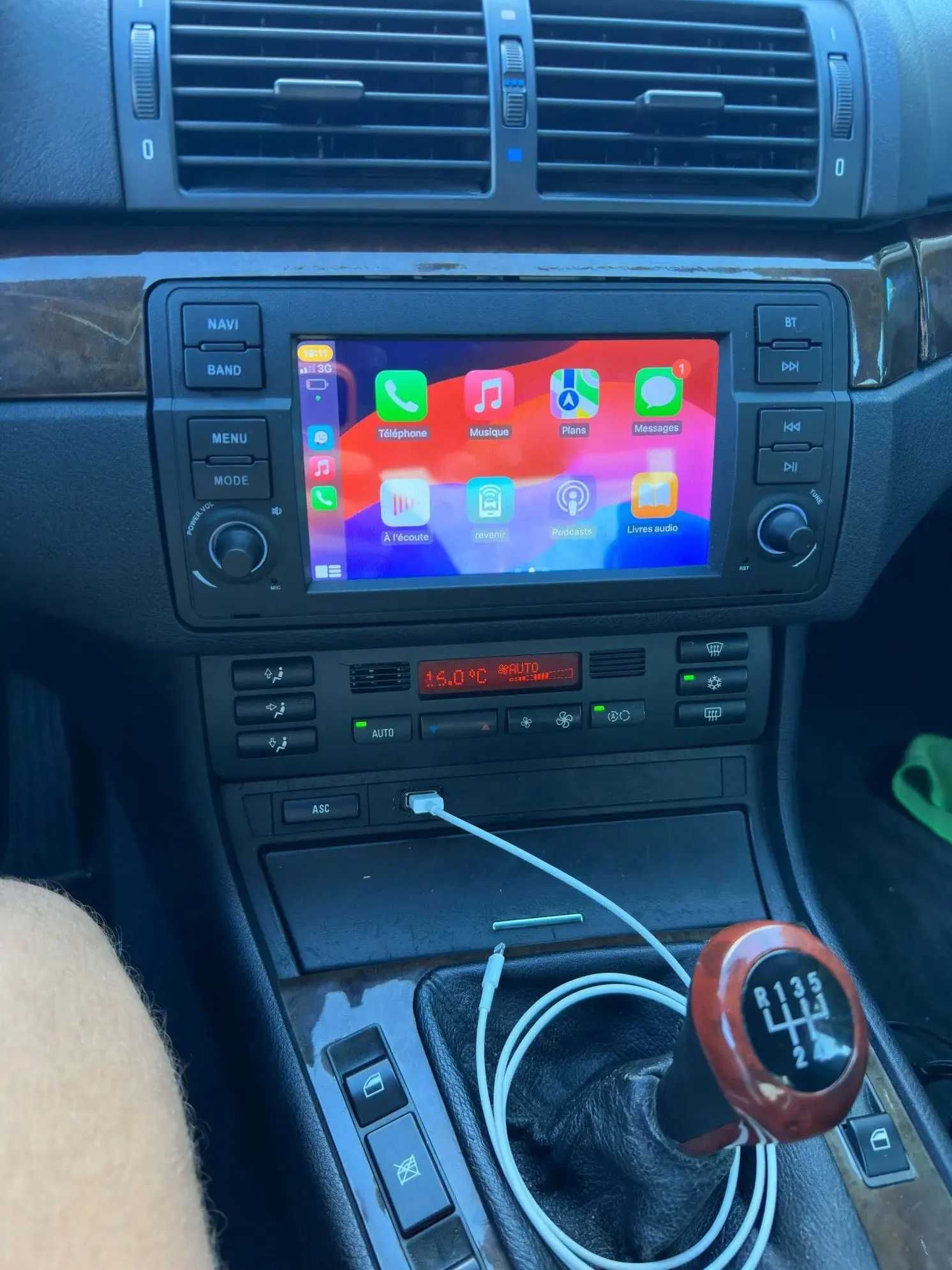 Navigatie GPS Android Dedicata BMW E46 - Android Auto , CarPlay , DSP