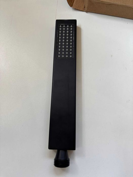 Baterie cadă termostat SHANFO, cascadă, duș, perete, neagră