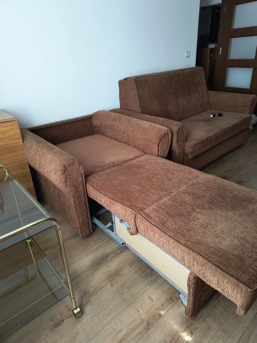 Fotoliu extensibil cu loc depozitare