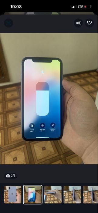 Iphone 11 78%yomkist face id truetonlari bor aybi yoq