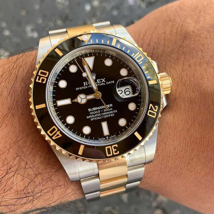 rolex submariner bi-color 40mm