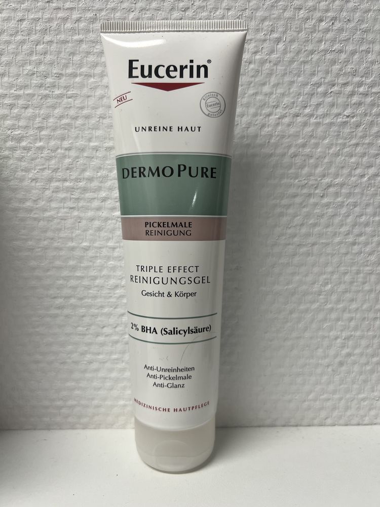 Vând Eucerin cu efect triplu DermoPure, Gel de curatare