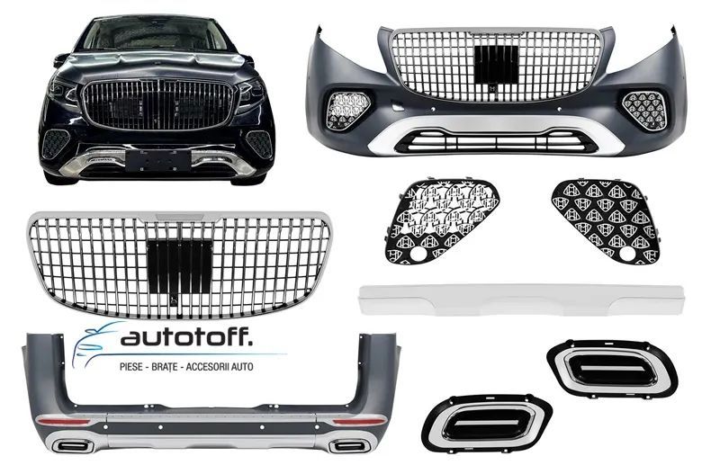 Pachet exterior compatibil cu Mercedes V-Class Vito W447 (14-19) MBH Design