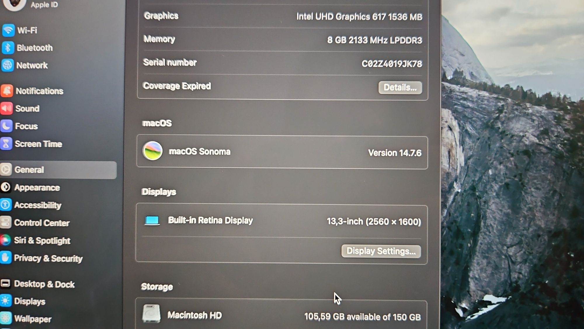 MacBook Air 2018 Space Grey | i5, 8GB RAM, 256GB SSD | Отличен | София