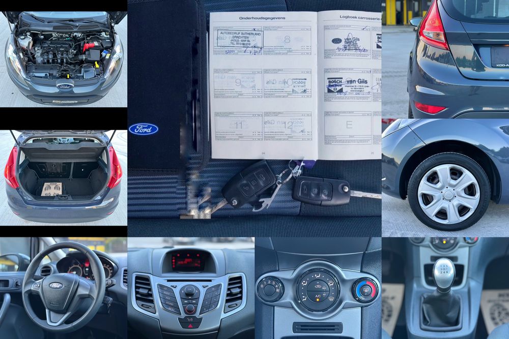 Ford Fiesta / 2011 / EURO 5 / Benzina / Km Reali / Carte service
