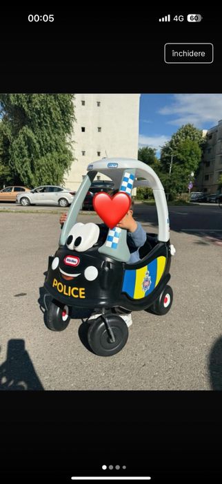 Masina Copii Cozy Coupe Police