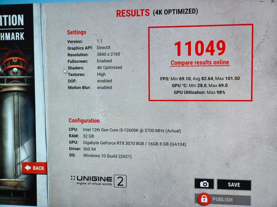 unitate sistem gaming i5 12600k rtx 3070 32gb ram ssd 512gb