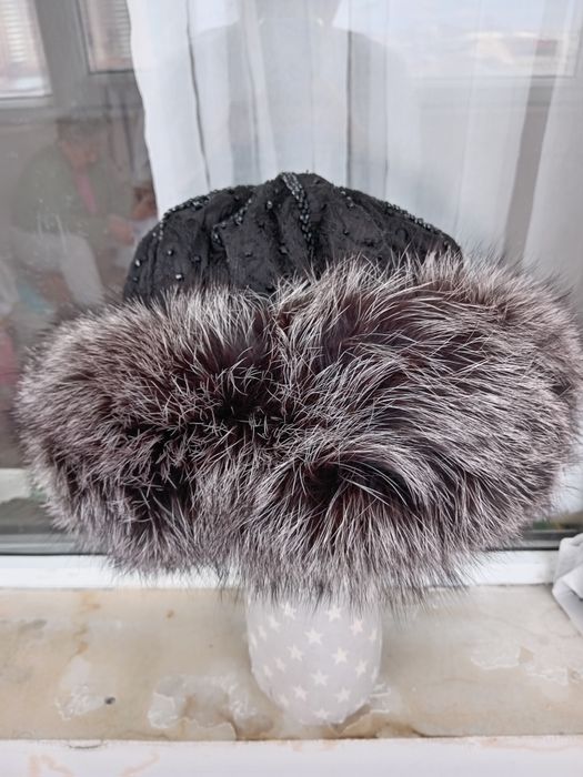 Эксклюзивная шапка чернабурка, единственная в своём роде.