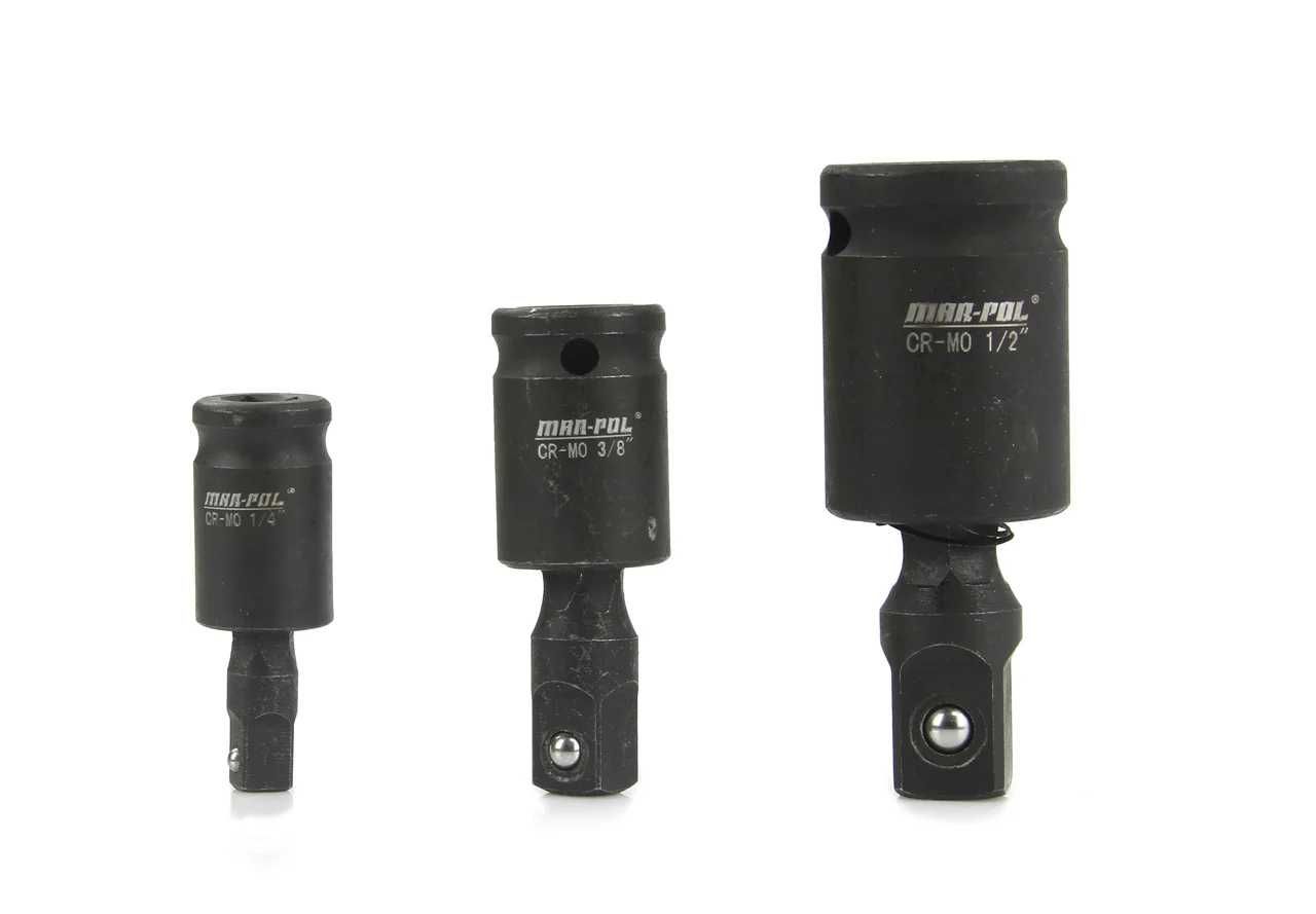 Set 3 articulatii impact prelungitoare cardanice cu bila (M58299)