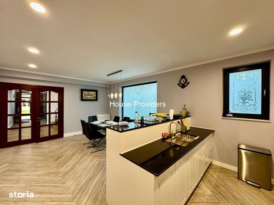 Casa/ Vila 6 camere 6 bai|Chiajna Rosu|Teren 780mp|Sauna Sala