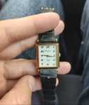 Ceas vintage dama Champiere Paris 17 rubine