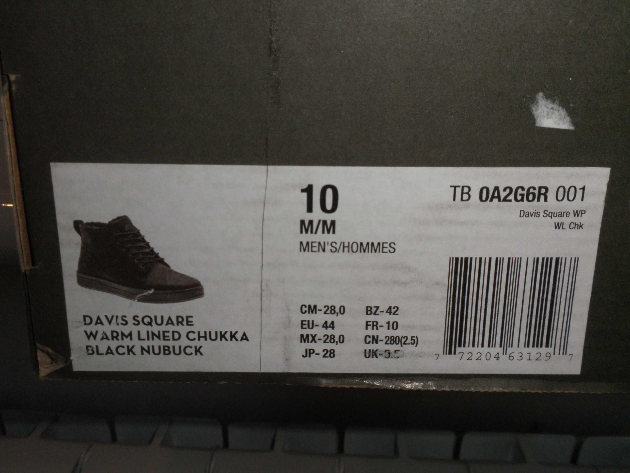 Timberland(США) зимние ботинки, 43 р-р, новые