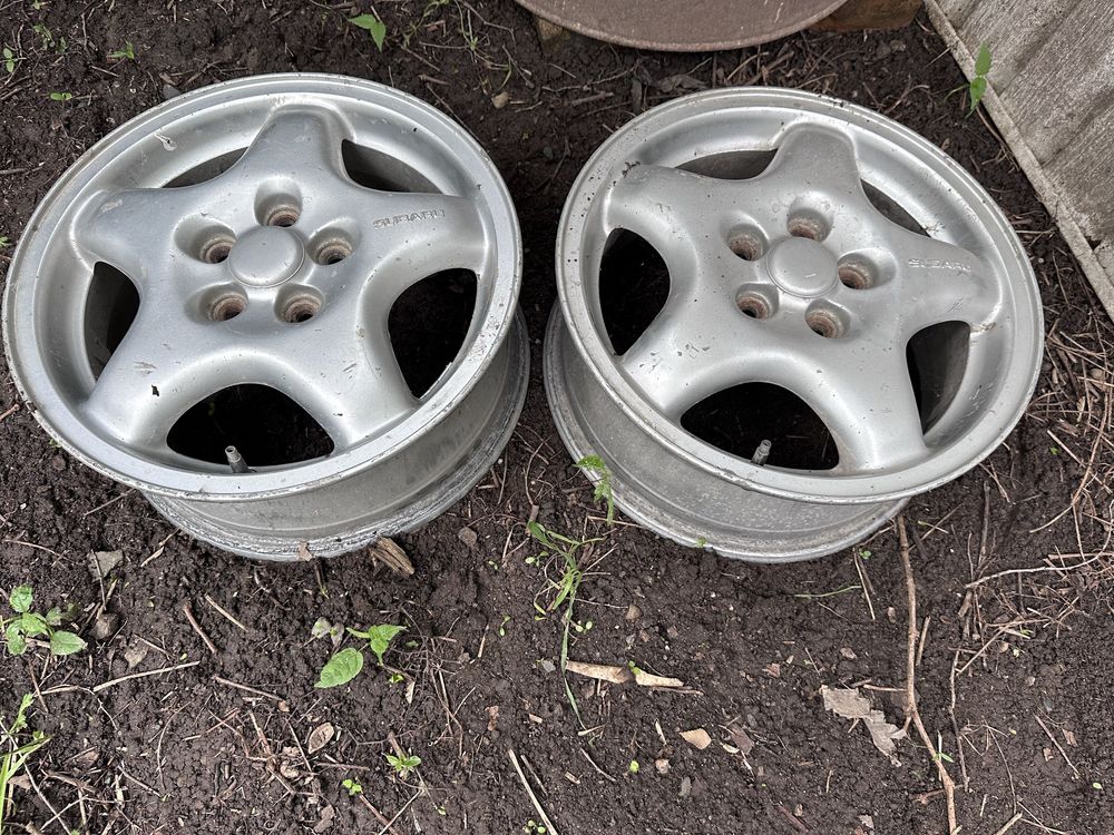 Диски R15 Subaru 5:100 две штуки