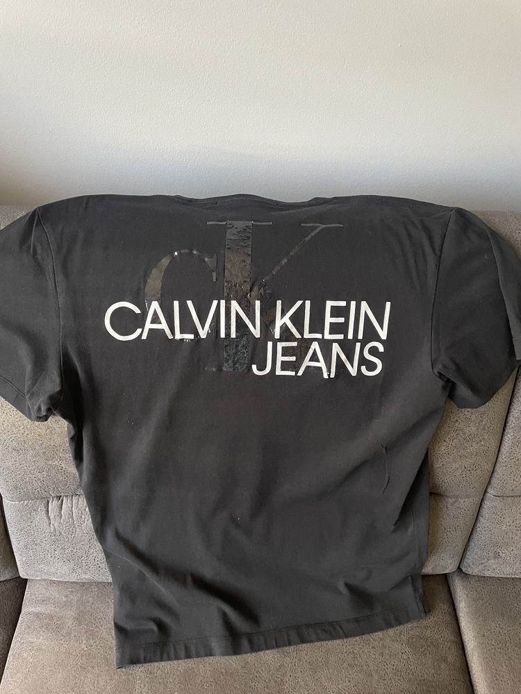 Calvin Klein Jeans тениска в черно