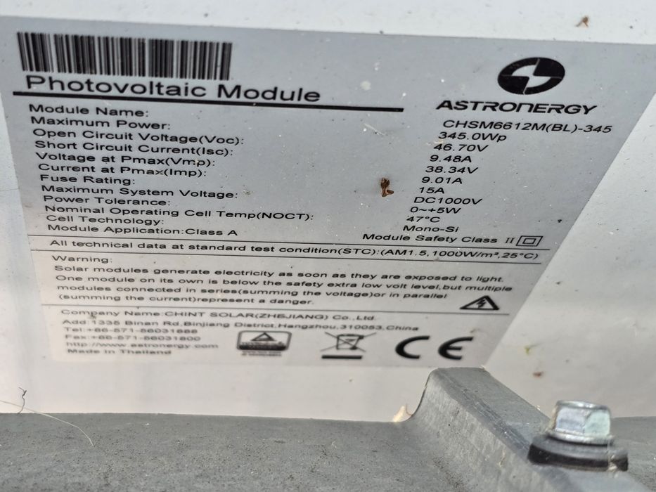 Panouri Fotovoltaice 330w 6buc. ~2KW