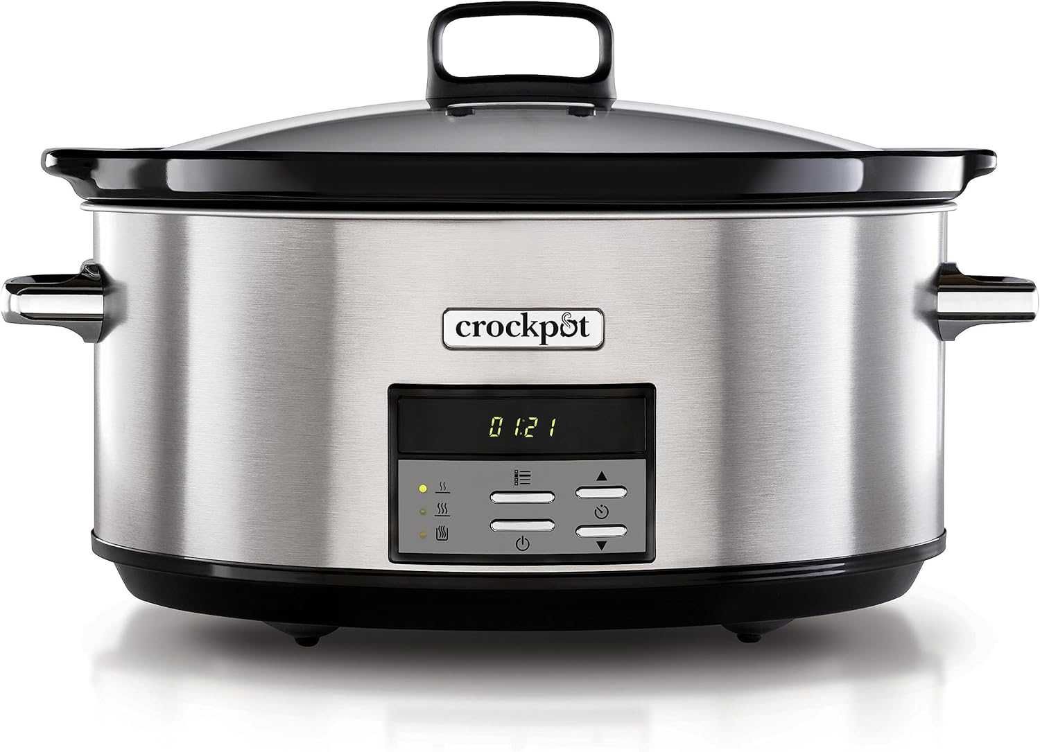 Crock-Pot Уред за бавно готвене от неръждаема стомана 7.5L (с дефекти)