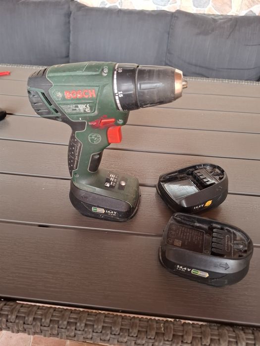 Masina gaurit si infiletat Bosch +3 acumulatori