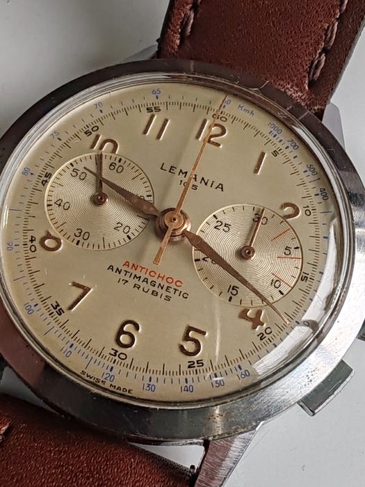 Ceas Lemania Chronograph Cal. 1275 - 35,5 mm