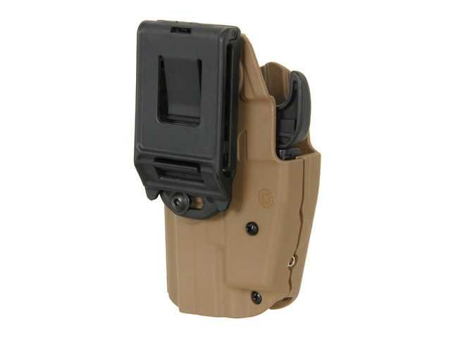 Toc Pistol Curea TMC MULTI-FIT Din Polymer,Nou,Coyote Brown,Cu Blocaj