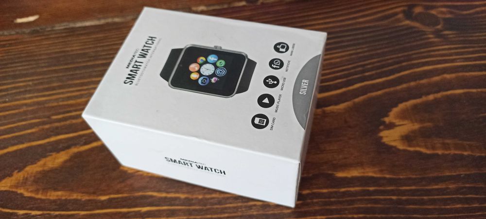 смарт часовник Smart Watch MEDIATEC Bluetooth watch - нов, с проблем