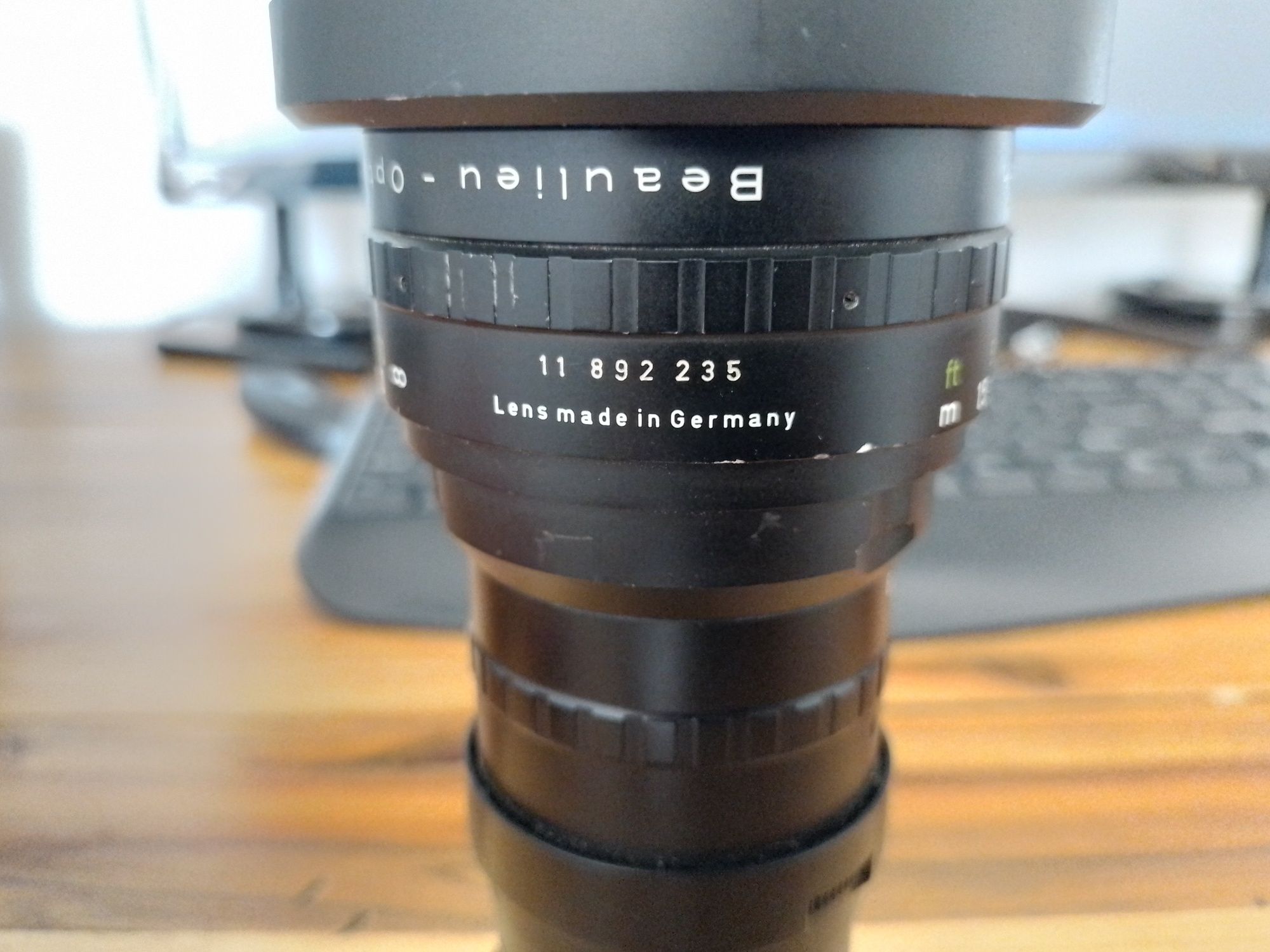 Optivaron 6-66mm f1.8 Vintage Lens C Mount MFT