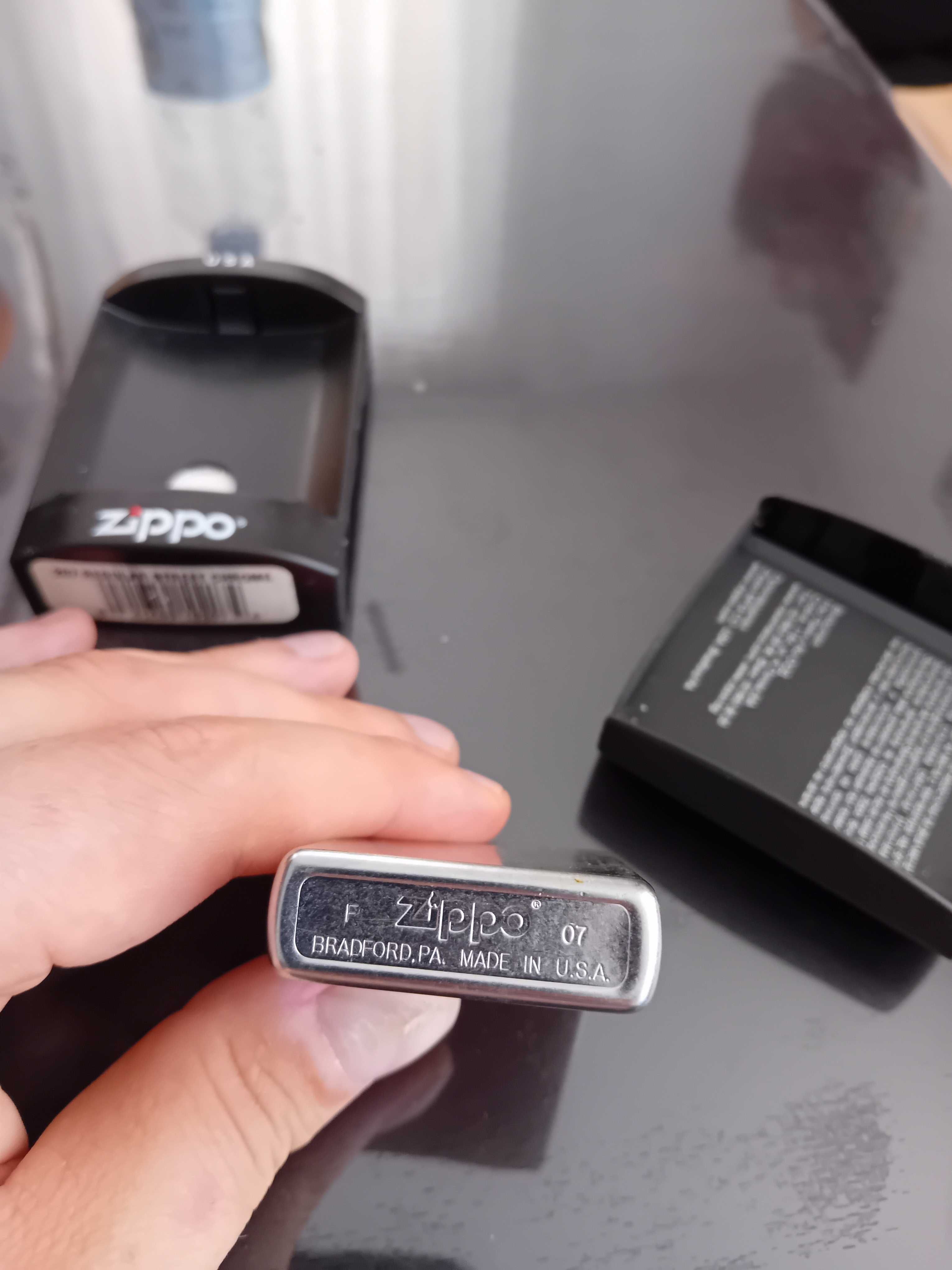 Оригинална Лимитирана бензинова запалка Zippo Victory