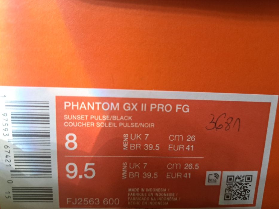 Crampoane de fotbal ,, phantom GX pro FG’’