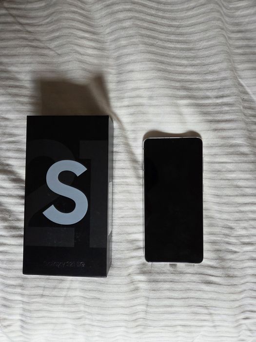 Samsung S21, 256 GB памет, 8 GB RAM памет, white