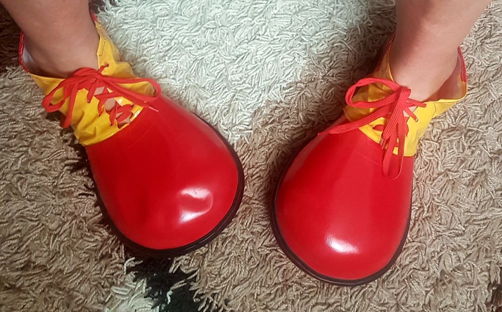 Clown Shoes ... foarte Hayoshi...marime universala