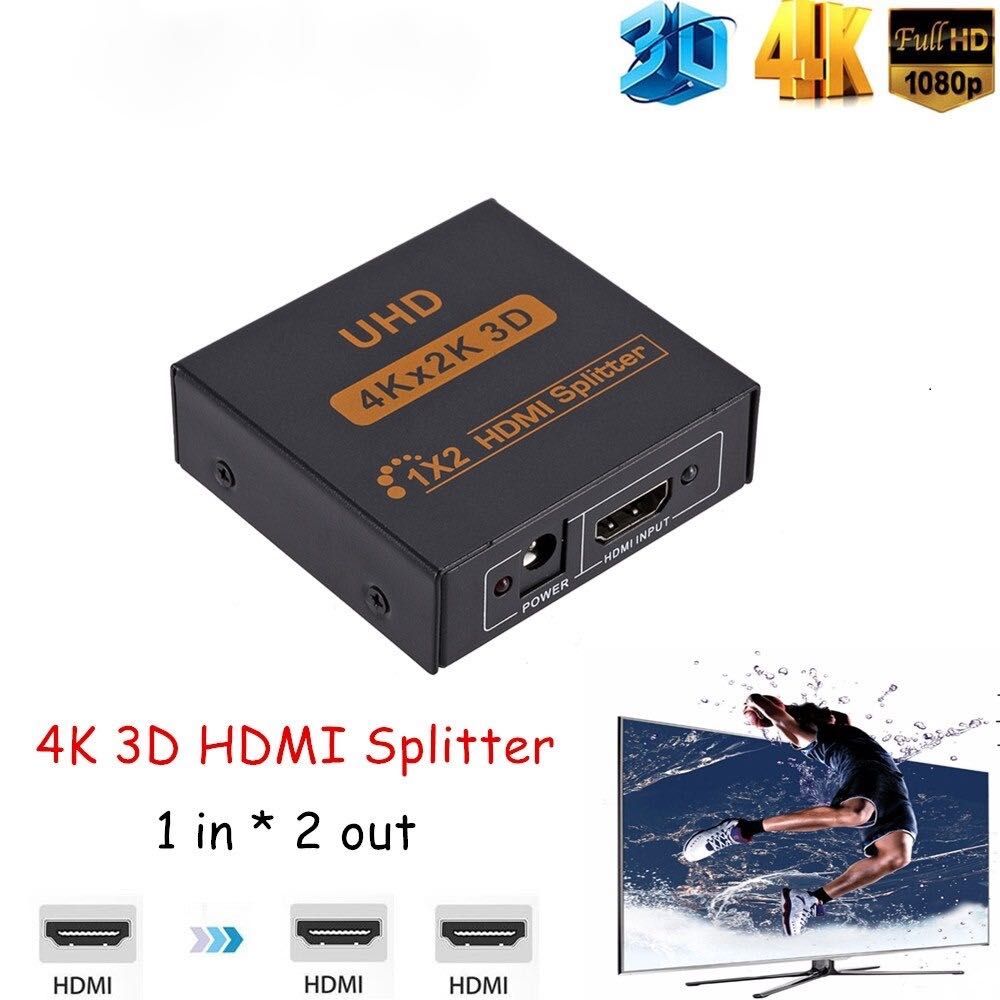 Adaptor Splitter, Switch HDMI, 1 intrare, 2 iesiri, 2K - 4K, cod 244