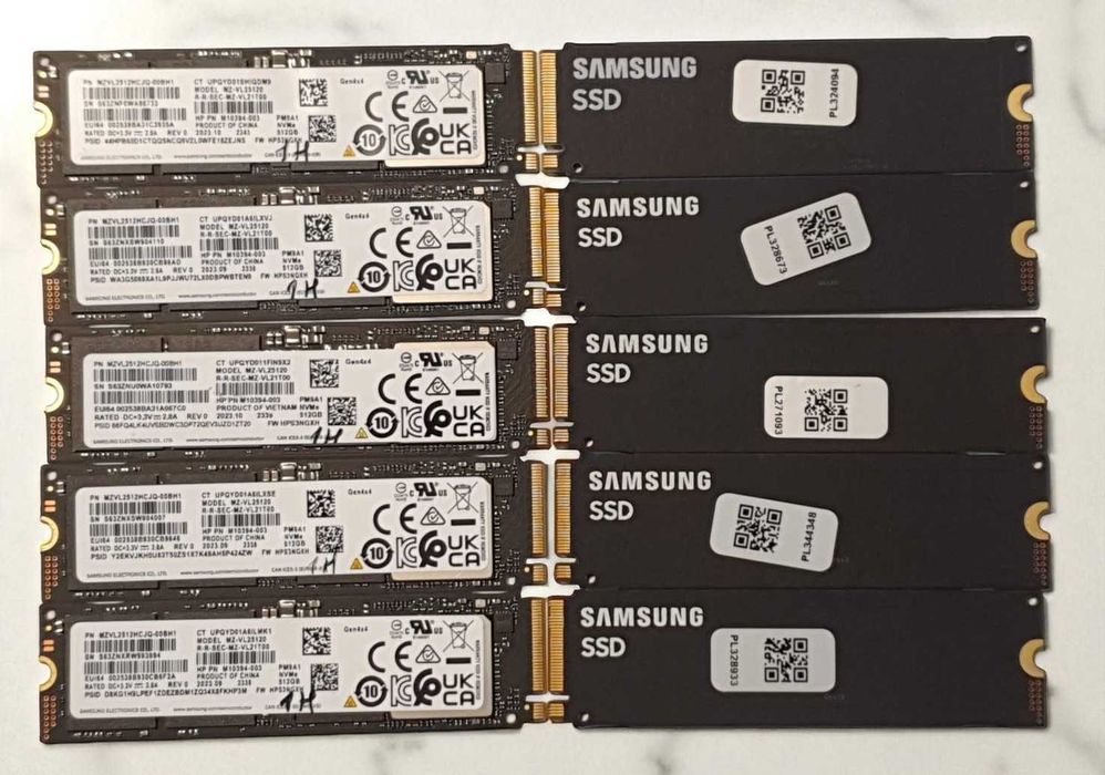 SSD 512GB NVme Samsung, Garantie 1 an