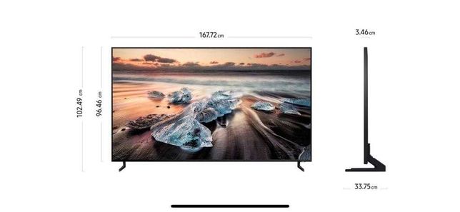 Televizor 8K-QLED Smart Samsung,189 cm,75Q900R, cu FACTURA SI GARANTIE