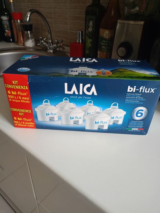 Vând cartușe filtru apa Laica set 6 buc.