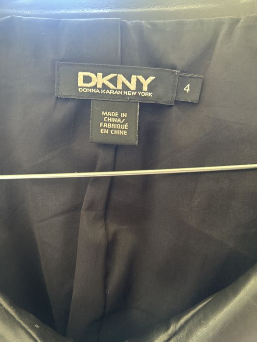 Geaca dama piele DKNY
