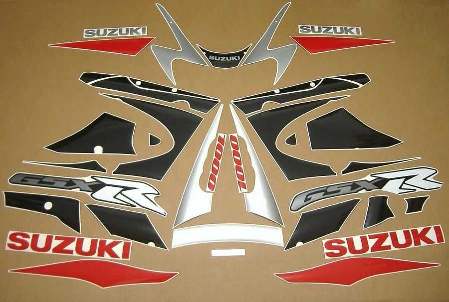 Стикери Сузуки 1000 GSXR 2001-2002г Suzuki GSX-R лепенки к1 к2 k1 k2