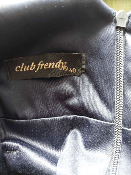 Официална синя рокля