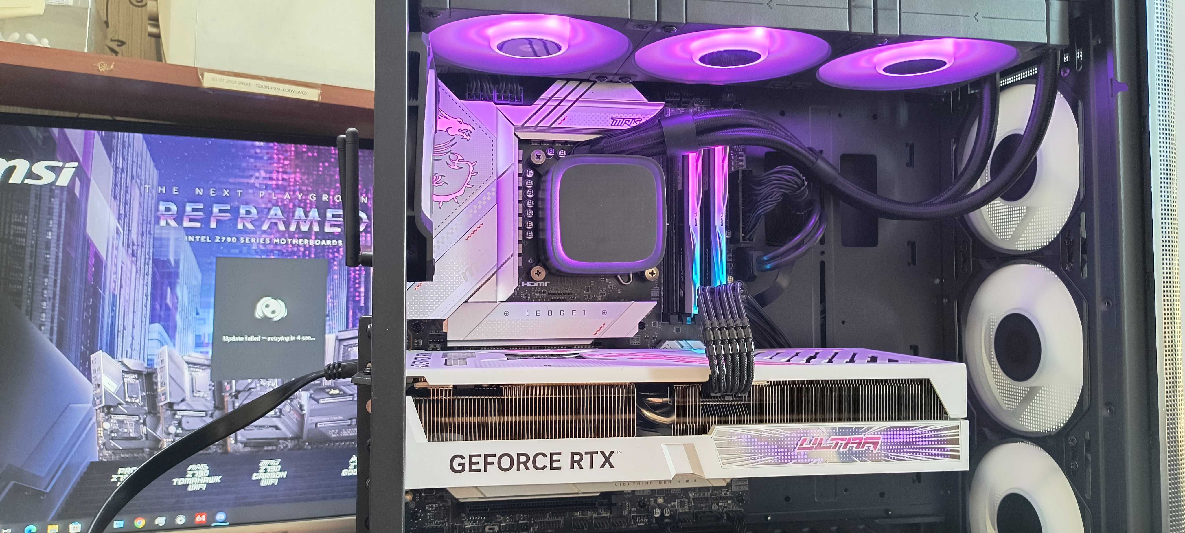 ПК i9-13900k RTX 4070 OC DDR5-32 гб ssd m2-1000гб
