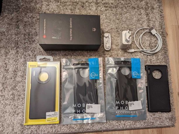Huawei Mate 30 Pro full box garantie 27.01.2023 carcase de protectie