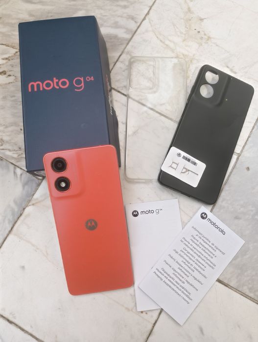 Motorola Moto G04 перфектен като нов
