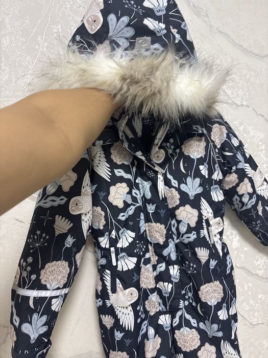 Зимний комбез для девочки