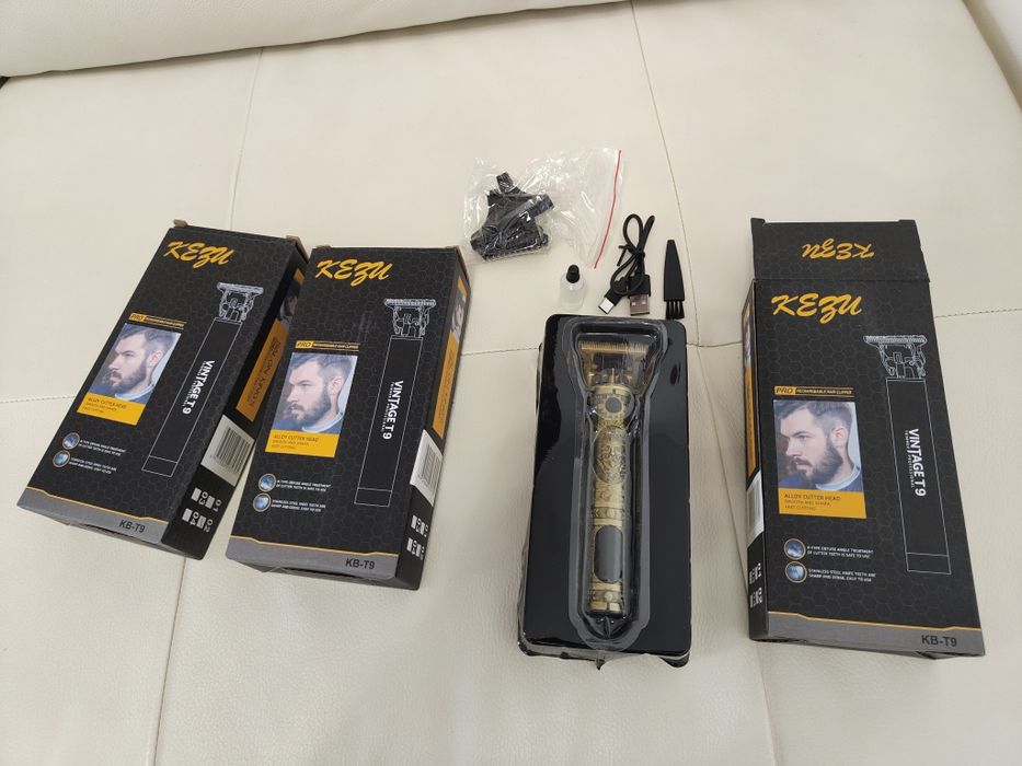 Mașină tuns ras bărbierit contur barba, Trimmer Portabil cu acumulator