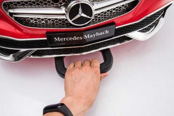 Masinuta electrica copii 1-6 ani Mercedes Maybach S650 R. Moi Visiniu