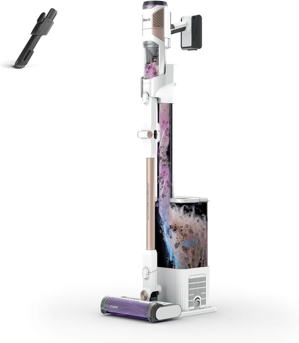 Aspirator vertical fără fir Shark Detect Clean & Empty IW3612EU, 60min