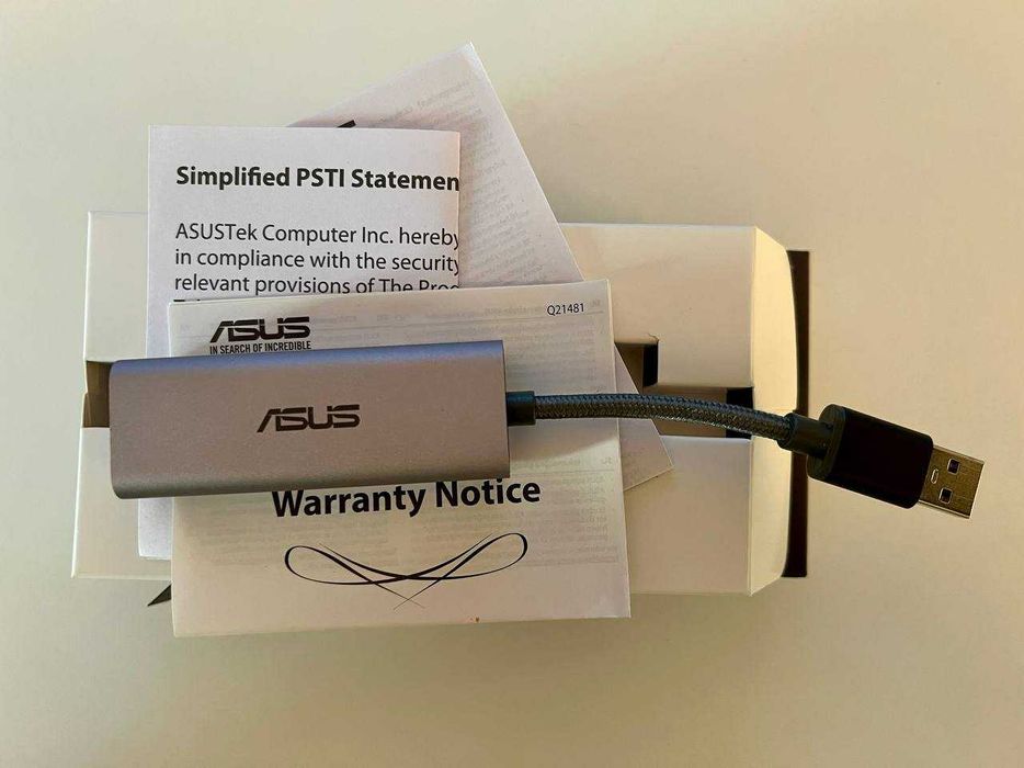 ASUS USB-C2500 Type-A 2.5G/1G/100Mbps - Мрежова карта