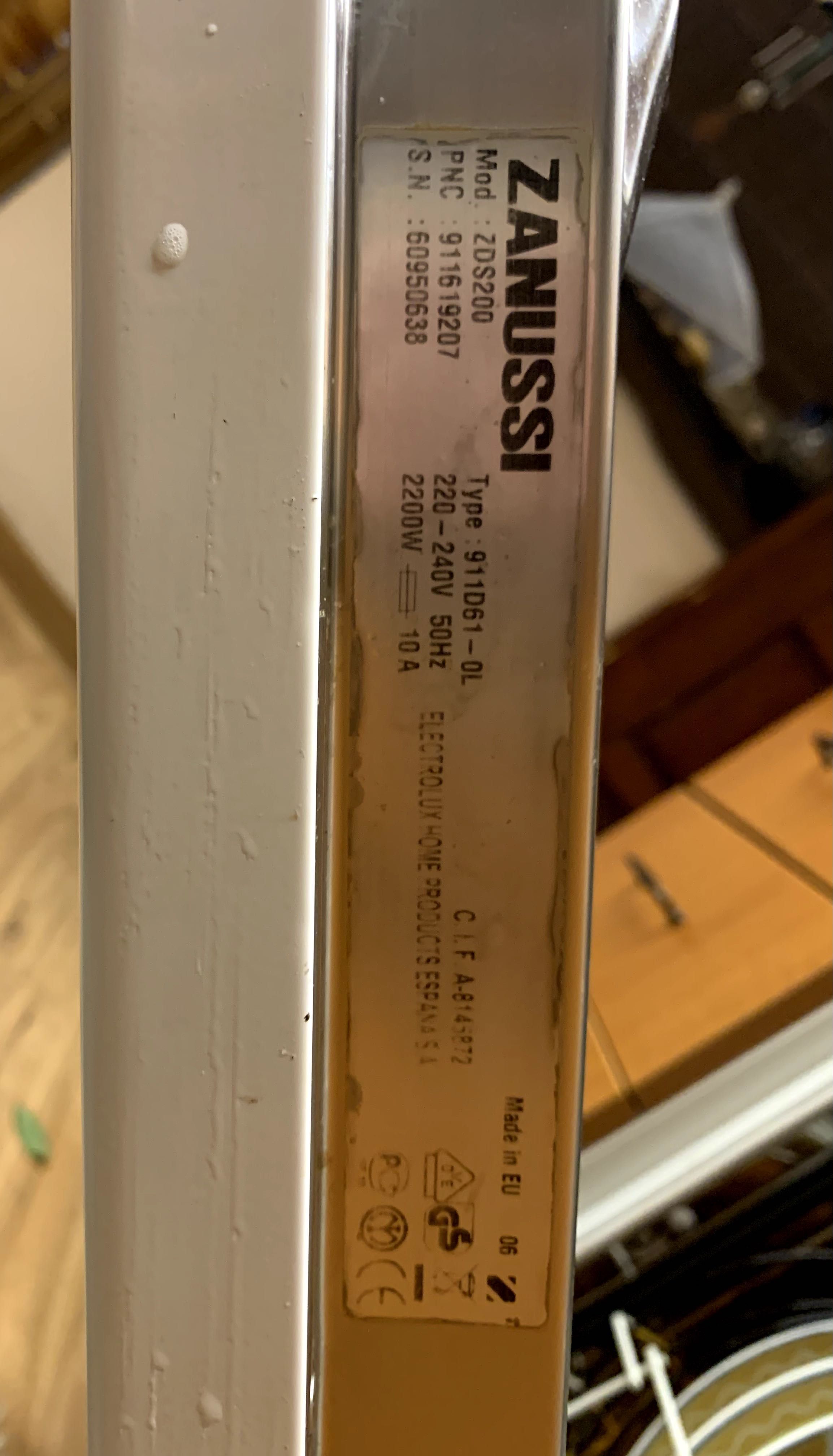 Съдомиялна ZANUSSI_45 см_свободностояща